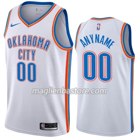 Maglia NBA Oklahoma City Thunder Personalizzate Nike 2019-20 Association Edition Swingman - Uomo